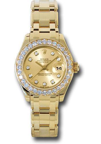 Rolex Datejust Pearlmaster Watch 80298 chd