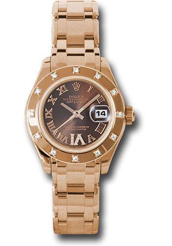 Rolex Datejust Pearlmaster Watch 80315 brrd